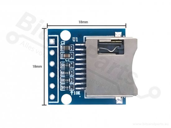 SD Card Reader/Card Reader Breakout Board/Module SPI Mini